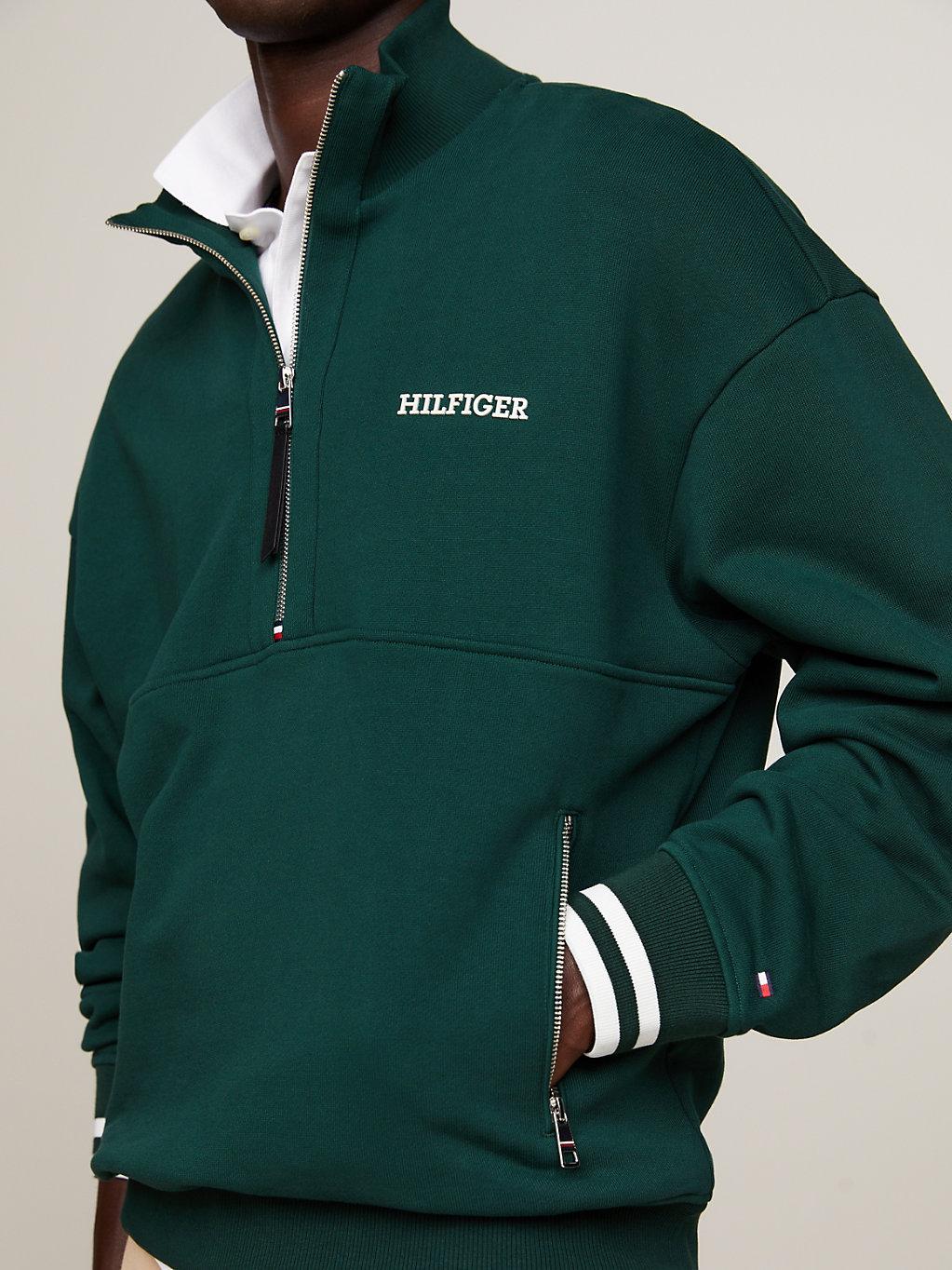 Tommy Hilfiger Hilfiger Monotype Half-zip Regular Fit Sweatshirt