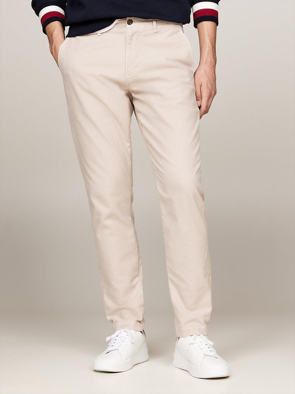 Stretch Chino Tommy Hilfiger Khaki Jeans Tommy Hilfiger