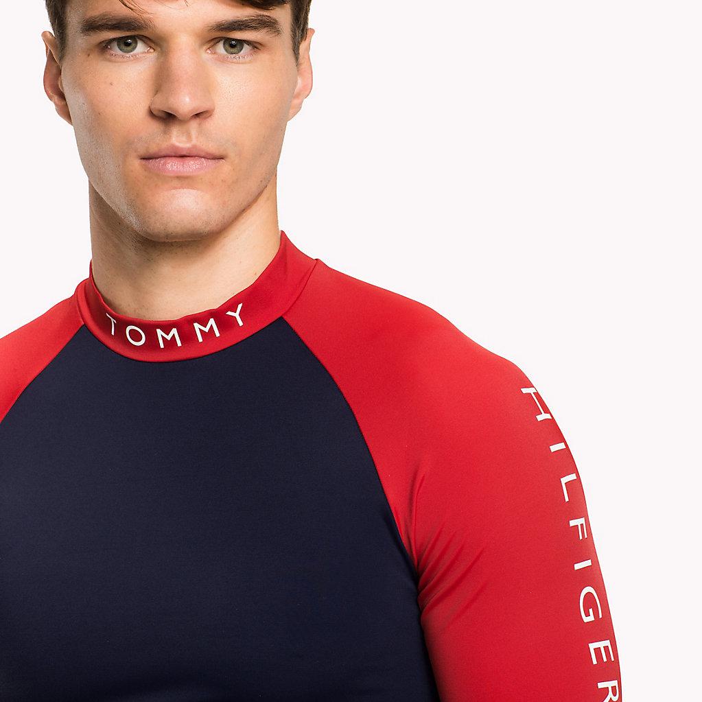 tommy hilfiger long sleeve swimsuit