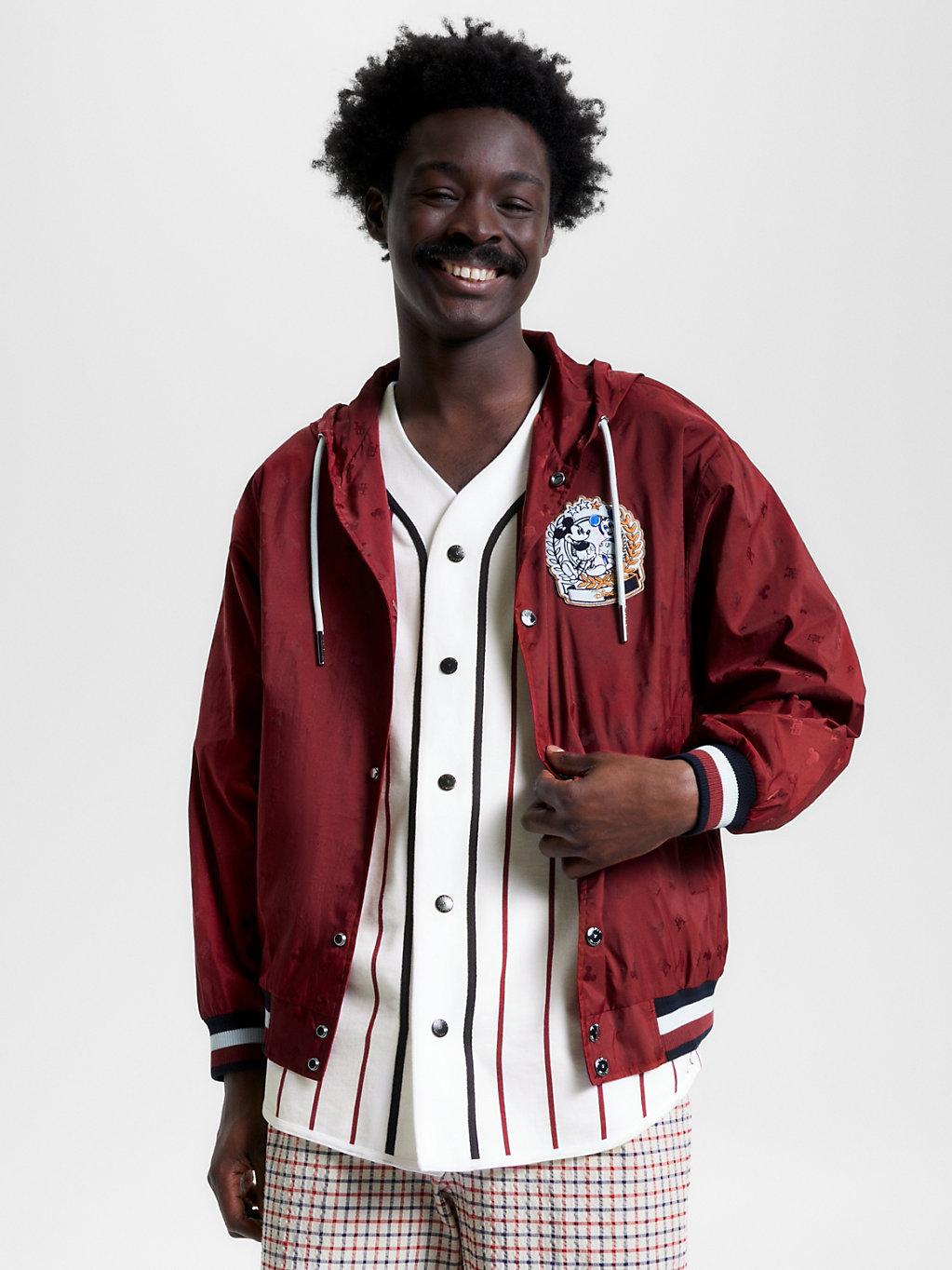 Tommy Hilfiger Disney X Tommy Monogram Coach Jacket in Red for Men