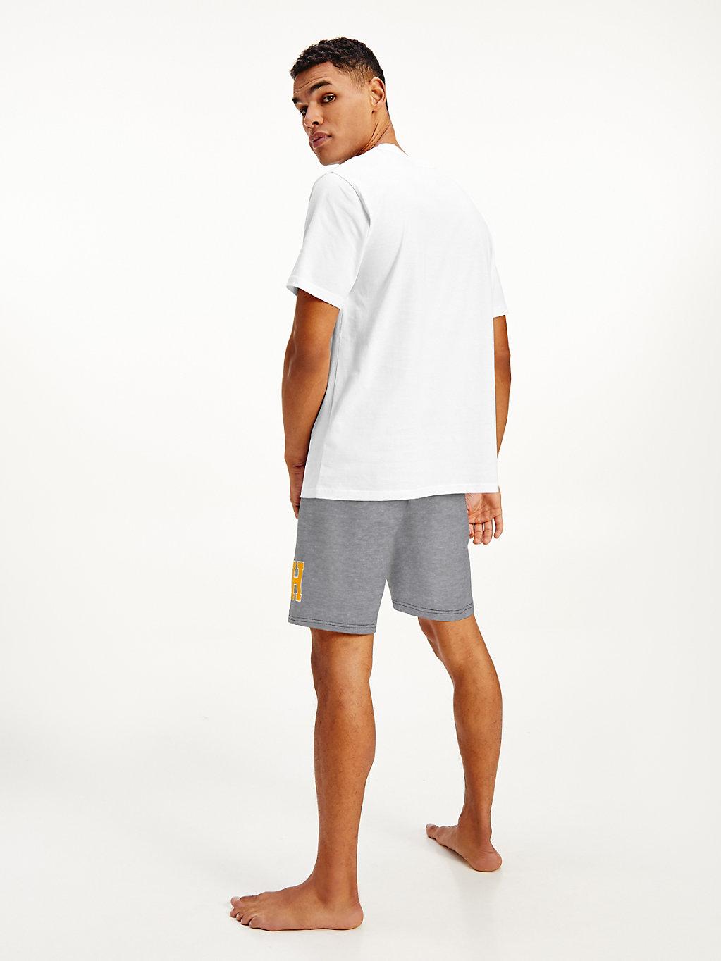 Ensemble pyjama T-shirt et short à monogramme Tommy Hilfiger pour homme en  coloris Orange - Lyst