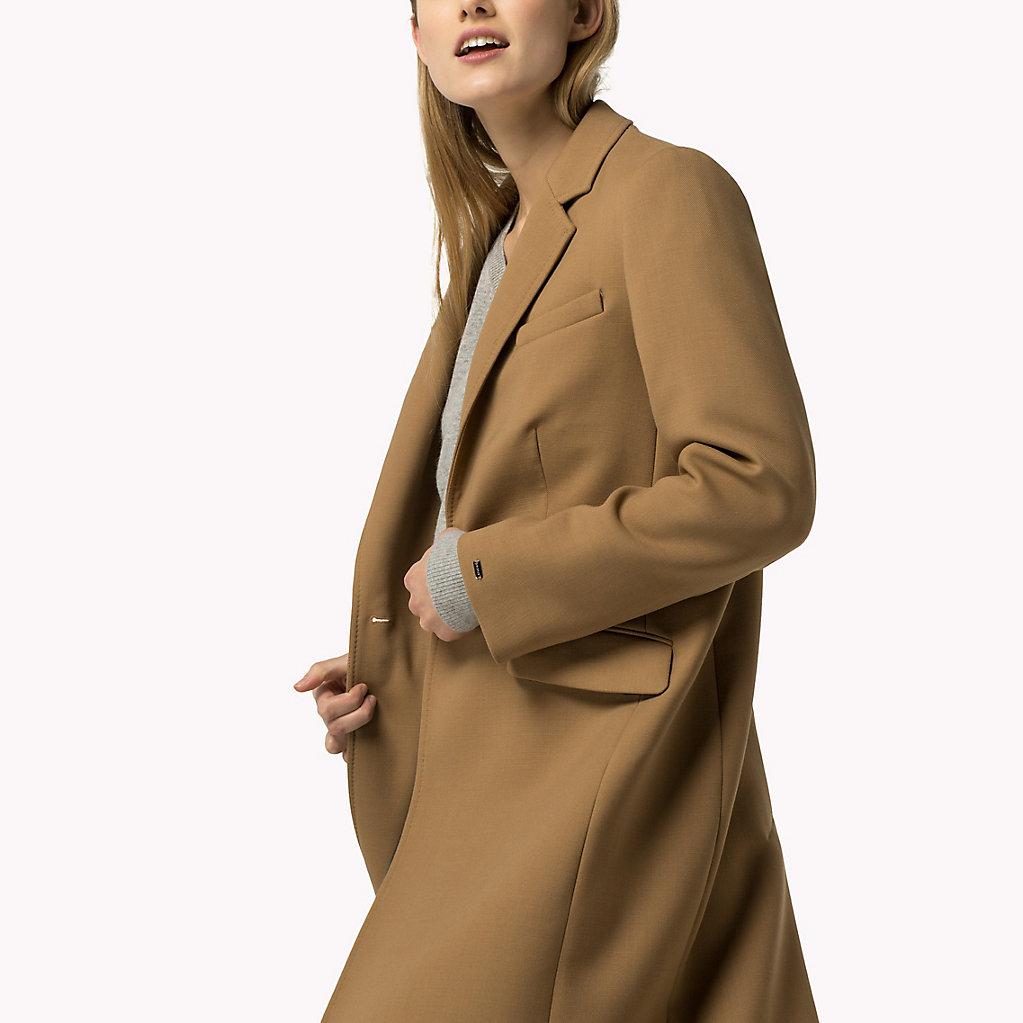 Buy Tommy Hilfiger Classic Wool Blend Coat | UP TO 58% OFF