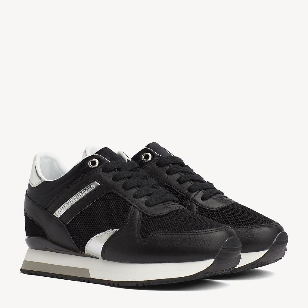 wedge trainers tommy hilfiger