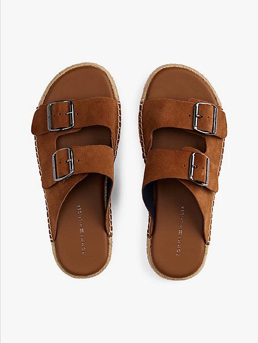 Sandalias de piel Tommy Hilfiger de hombre Rebajas en línea