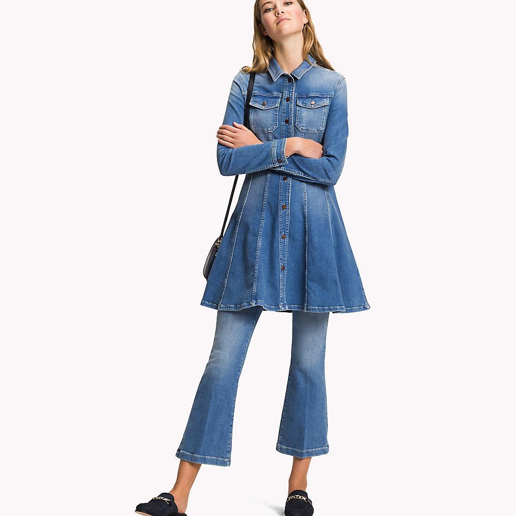 tommy hilfiger denim shirt dress