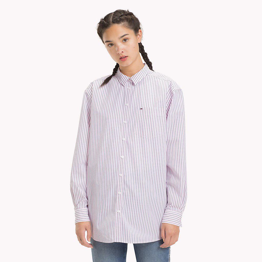 tommy hilfiger boyfriend shirt