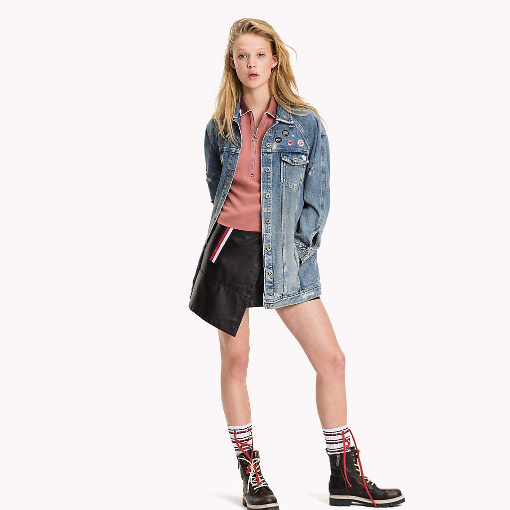 oversized jacket tommy hilfiger