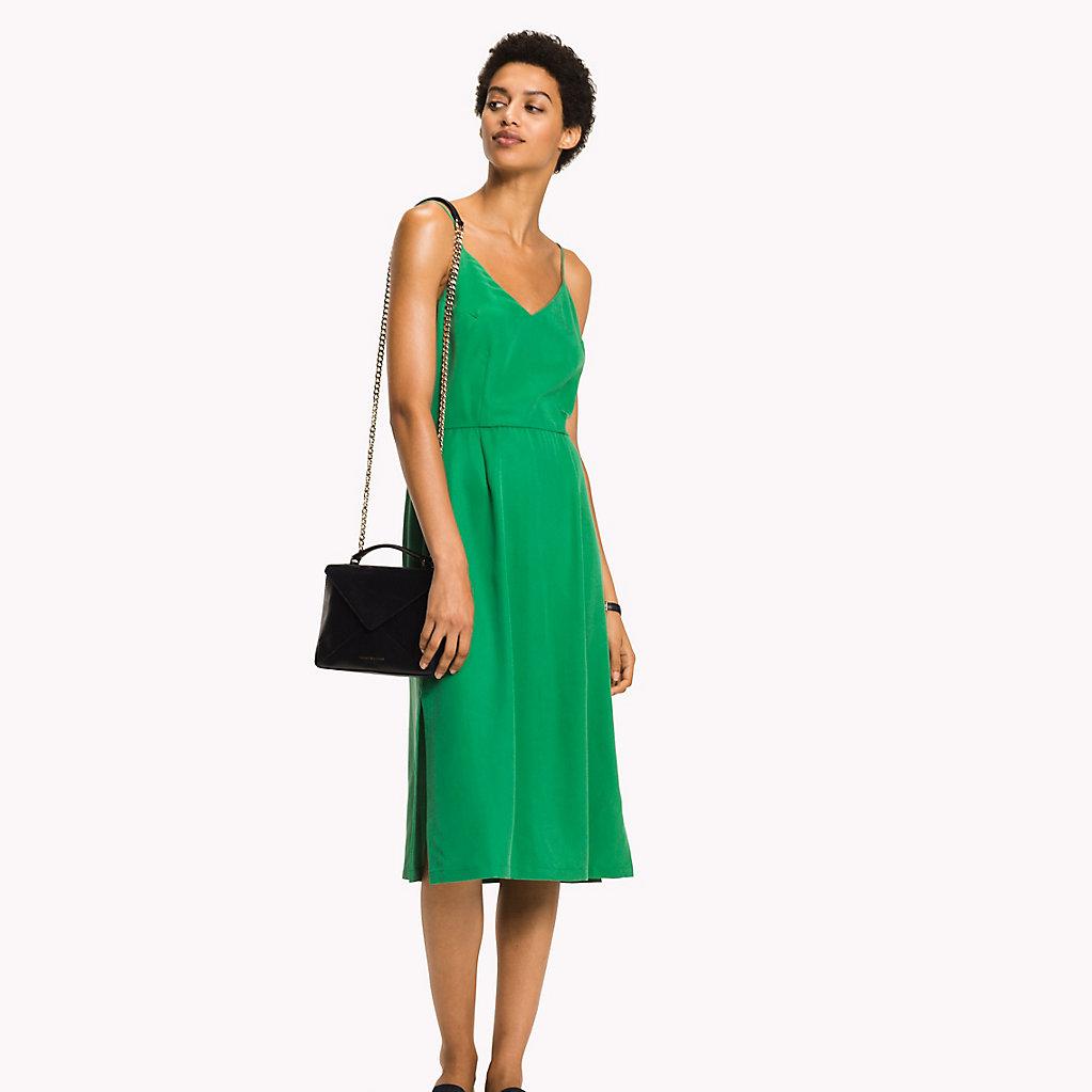 Green tommy hilfiger dress Clearance