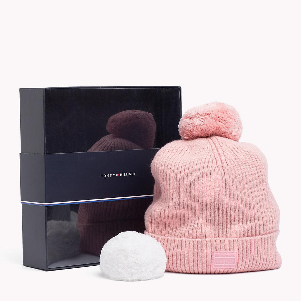 tommy hilfiger bobble hat