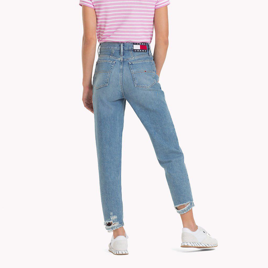 tommy hilfiger jeans high rise tapered tj 2004