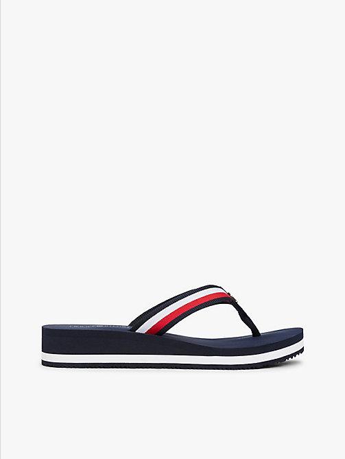 Chanclas de dedo y de pala Tommy Hilfiger de mujer Rebajas en