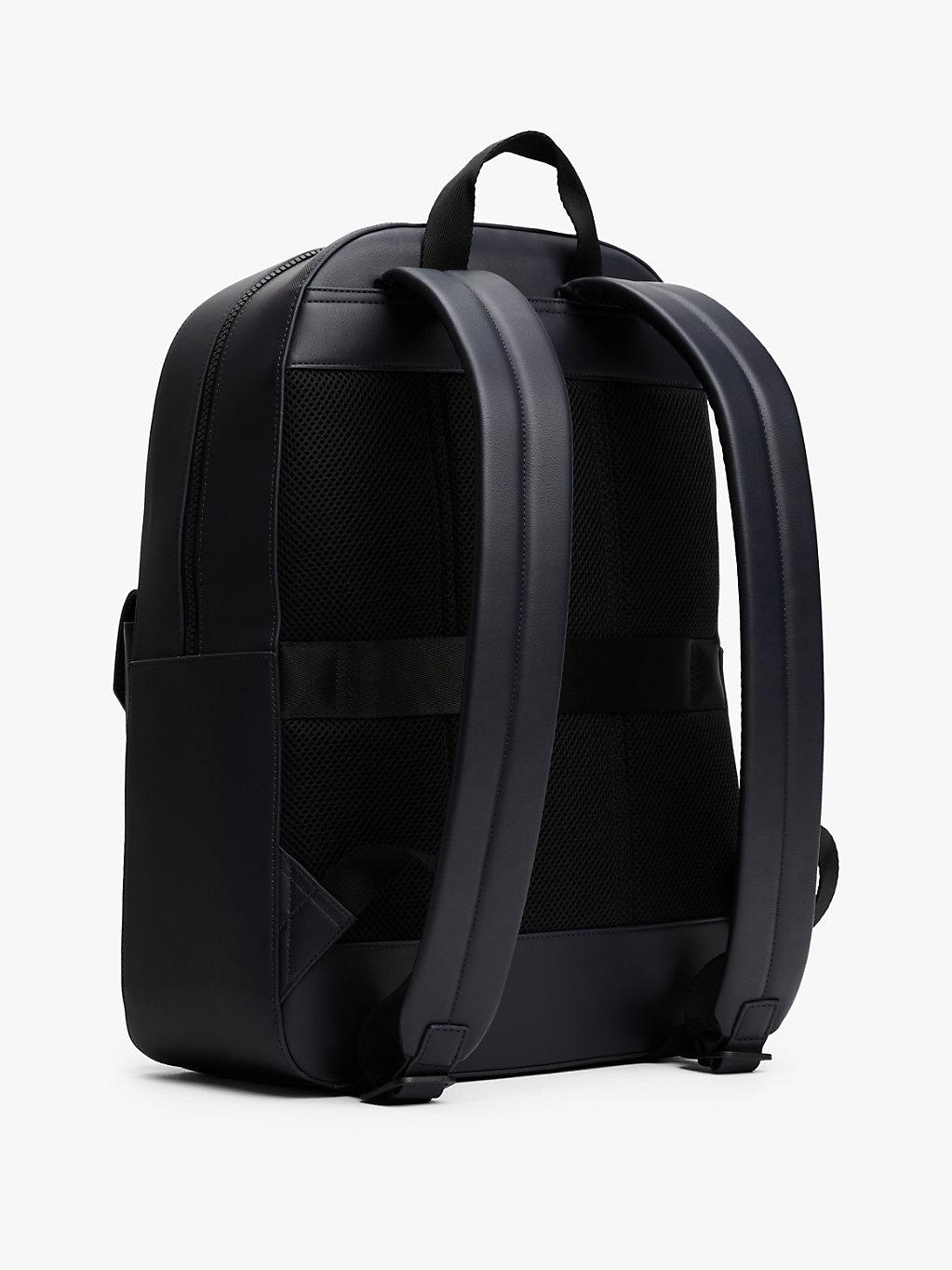 Tommy Hilfiger Metal Logo Dome Backpack in Black for Men Lyst UK