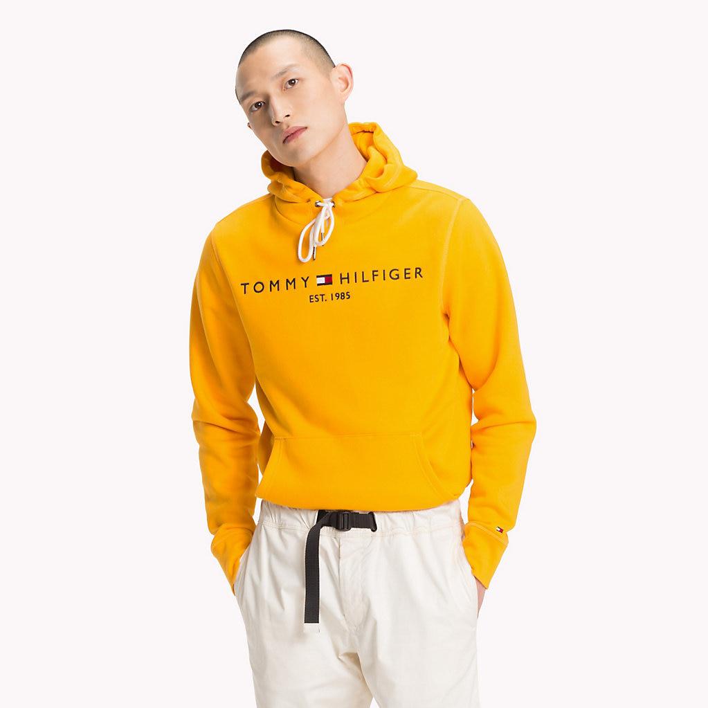 Tommy Cotton Tommy Hoodie - Spectra Yellow for Men - Lyst