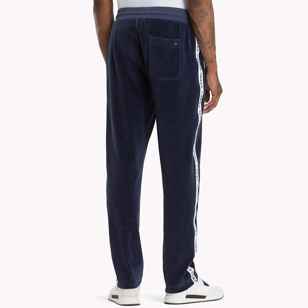 tommy hilfiger velour tracksuit