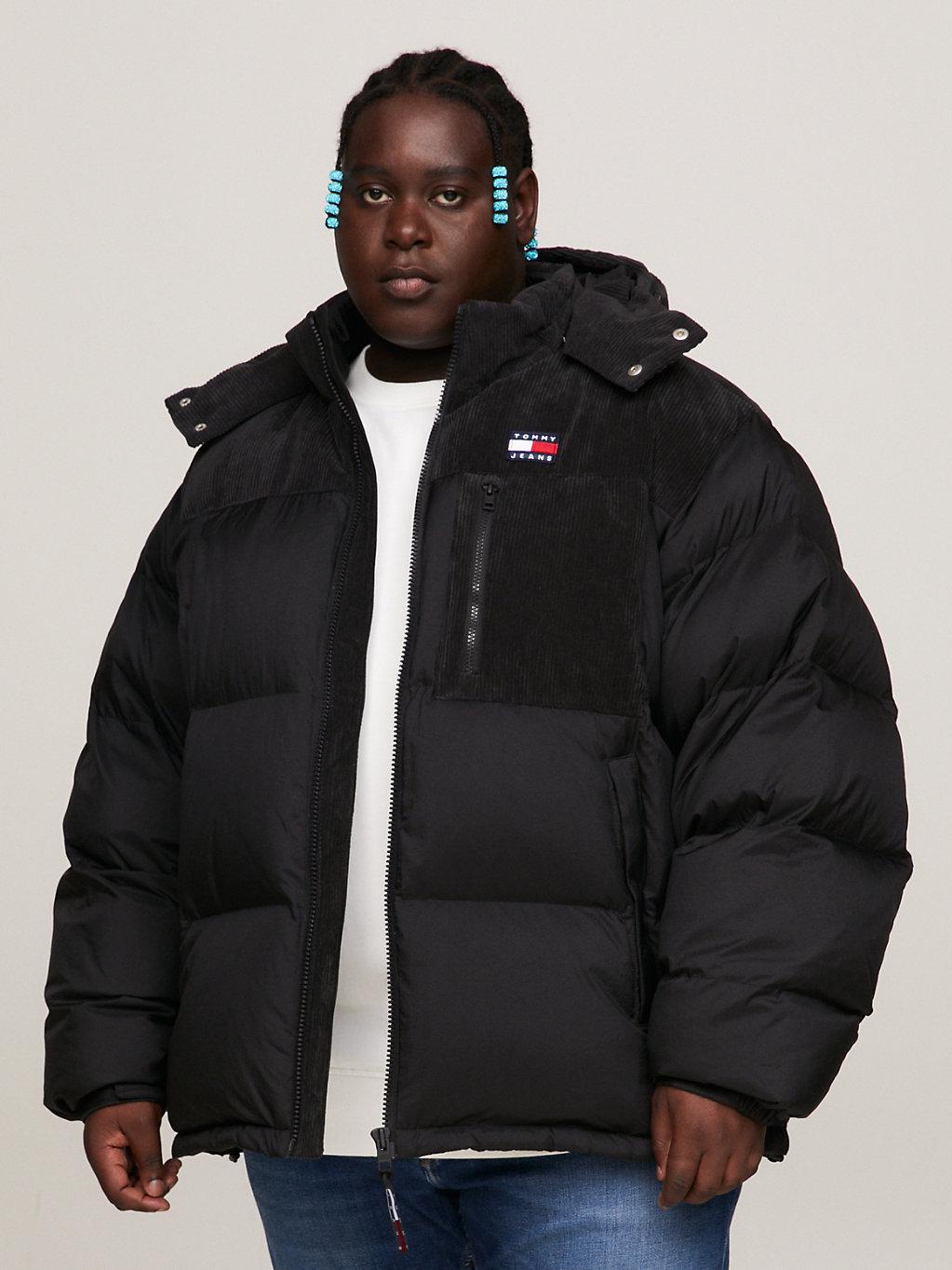 tommy hilfiger black puffer