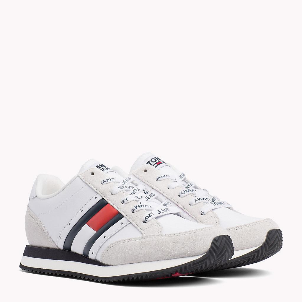 tommy hilfiger retro flag sneakers