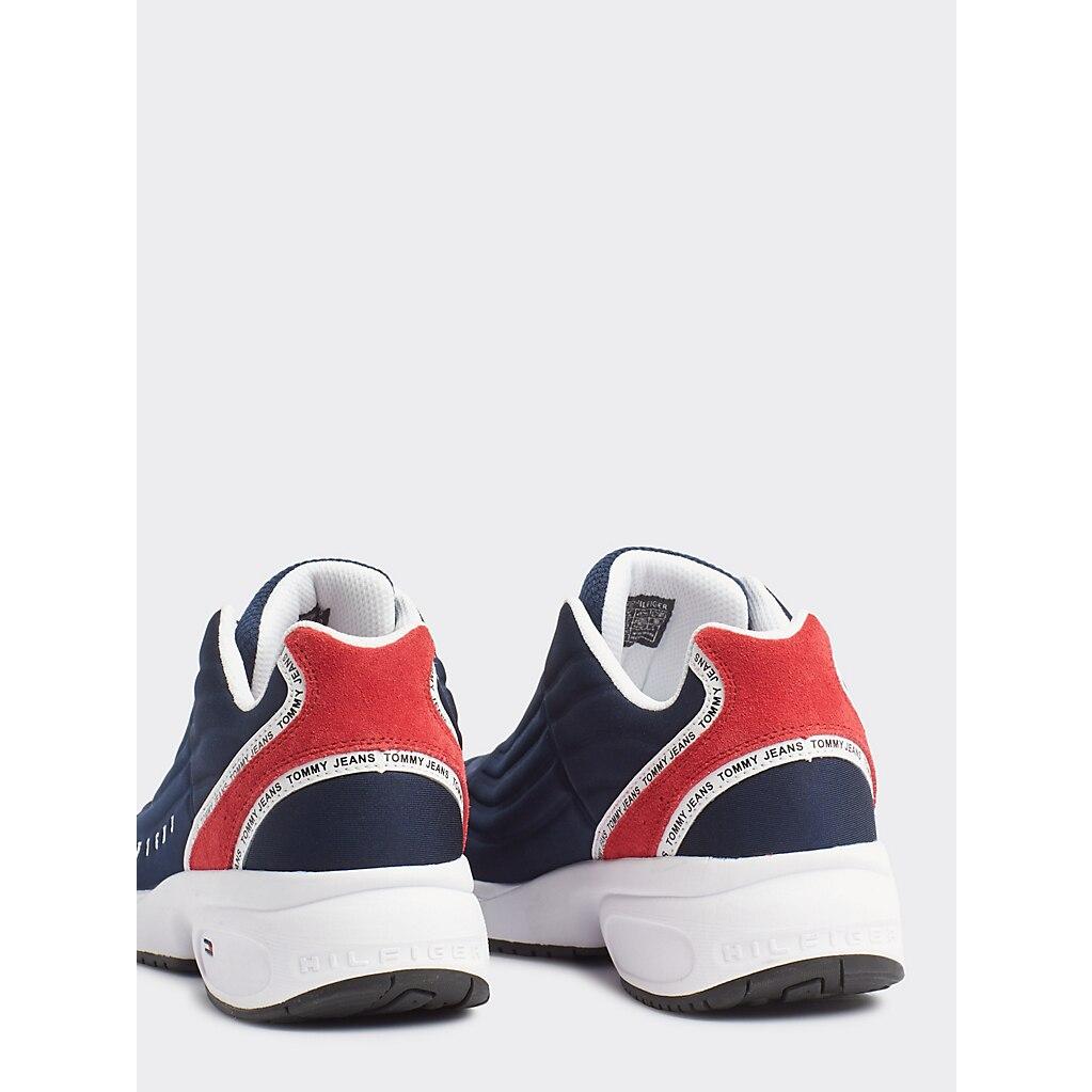 heritage mixed panel trainers