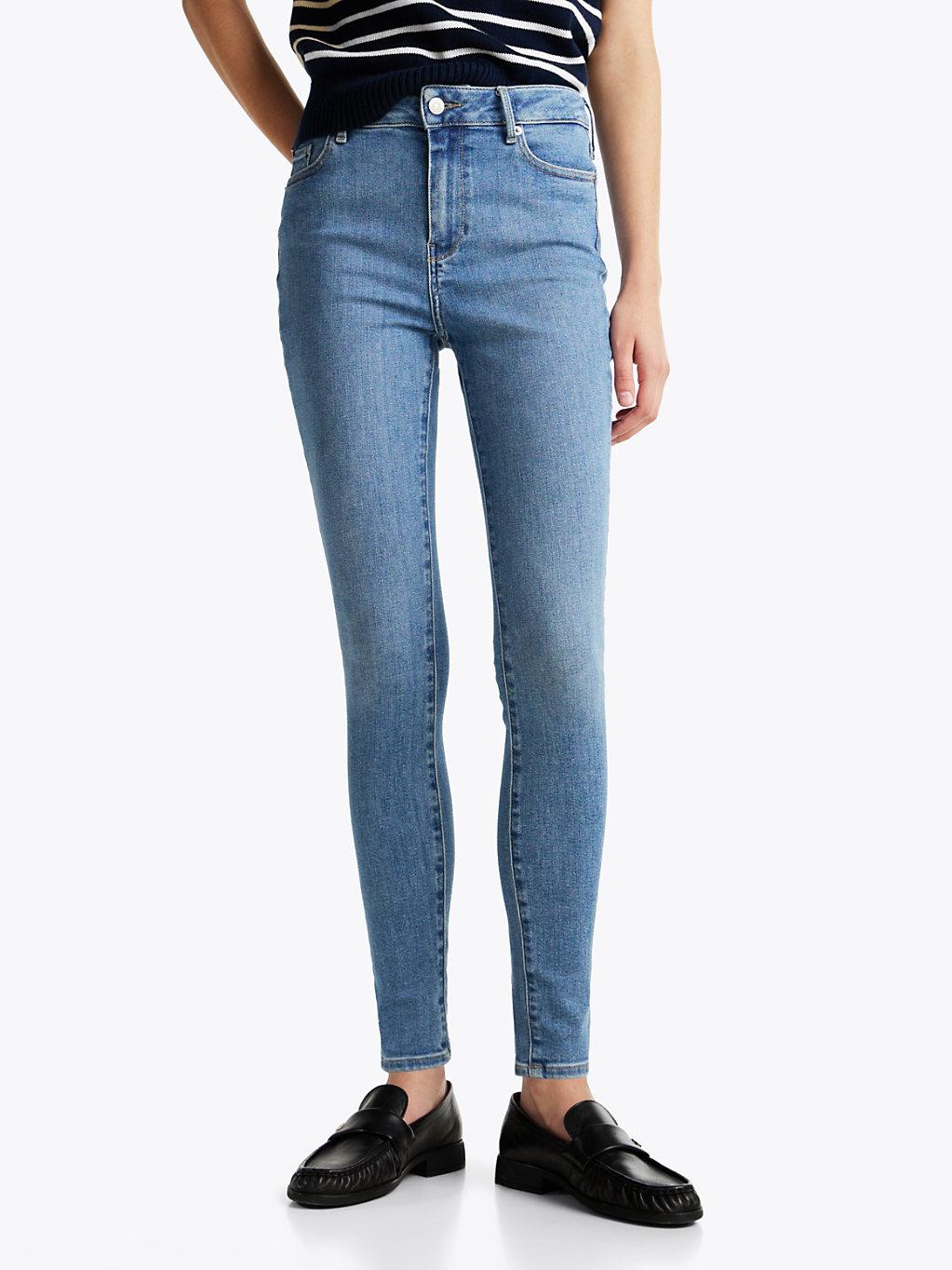 Tommy Hilfiger Harlem High Rise Super Skinny Jeans in Blue Lyst UK