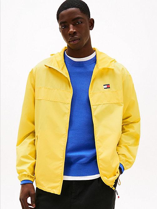 Jacket Tommy Hilfiger Giacca Gialla Tommy Hilfiger Men's Yellow Gold Quilted Packable Puffer Jacket $195