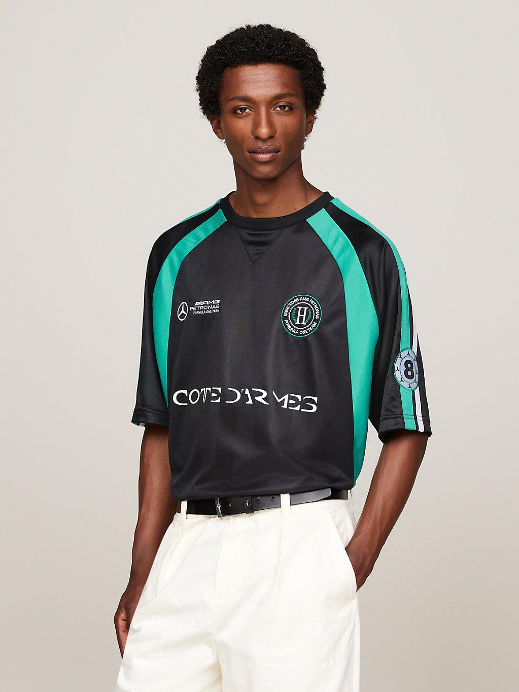 Maillot De Foot Tommy X Mercedes F1 X Cr Lewis Hamilton Tommy