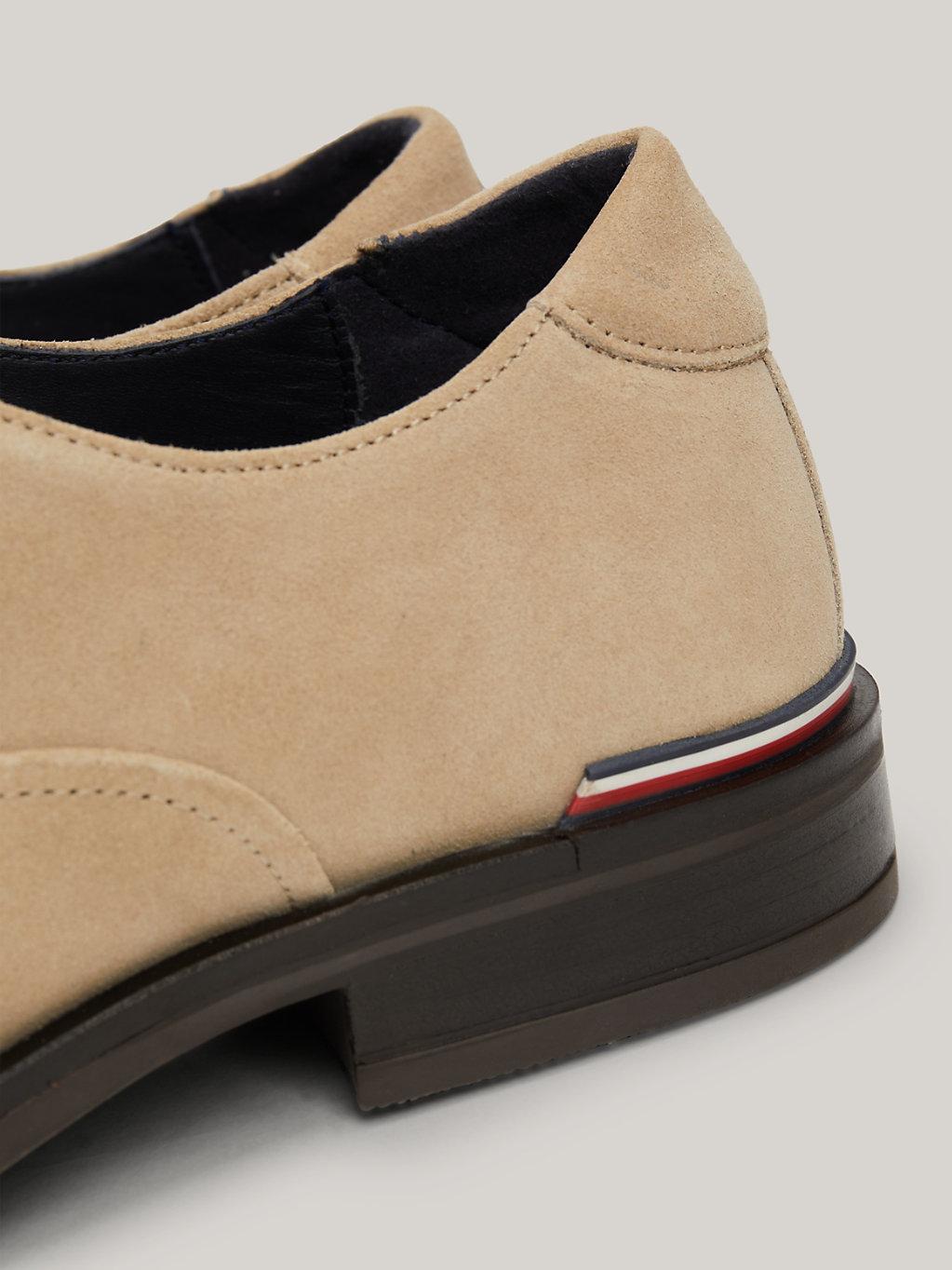 Tommy Hilfiger Suede Derby Shoes in Natural for Men | Lyst UK display picture 3