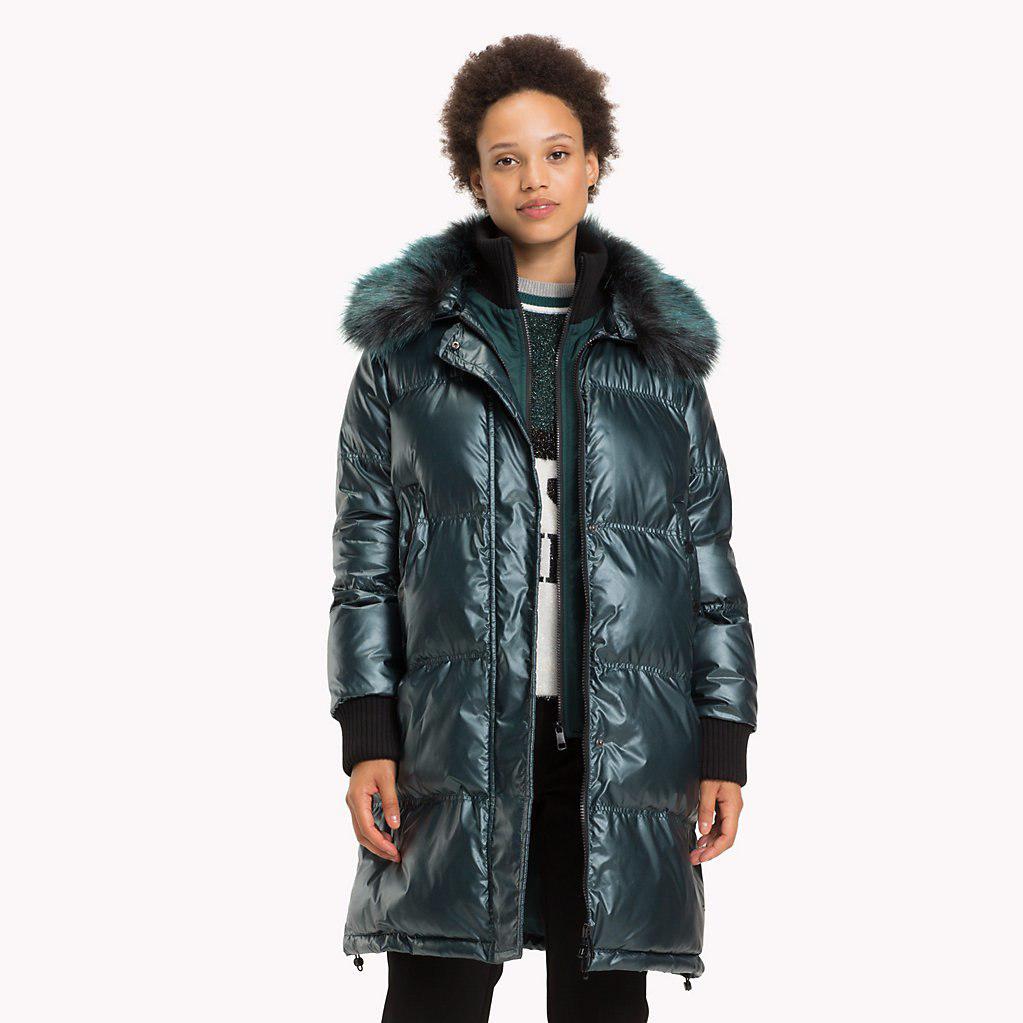 tommy hilfiger padded coat