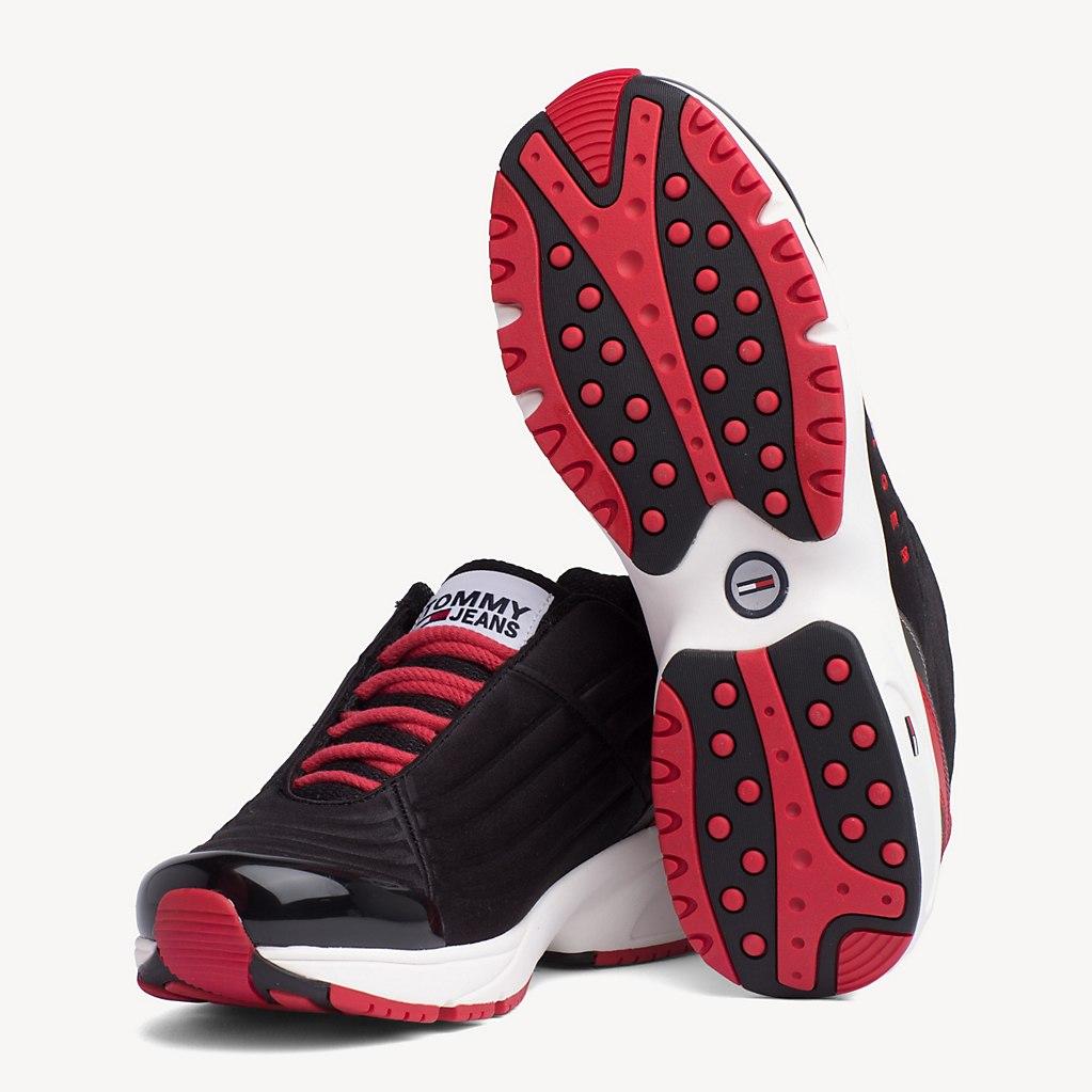 heritage mixed panel trainers