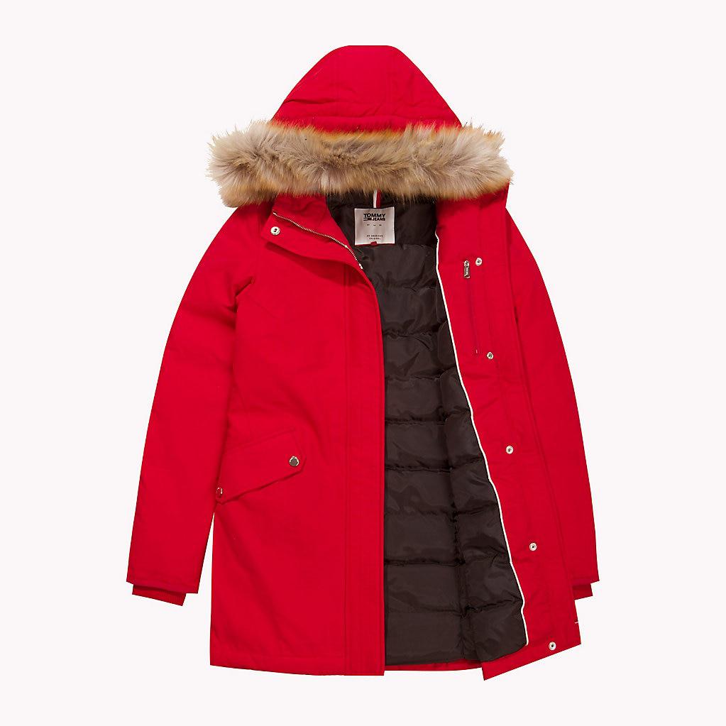 padded slim fit jacket tommy hilfiger