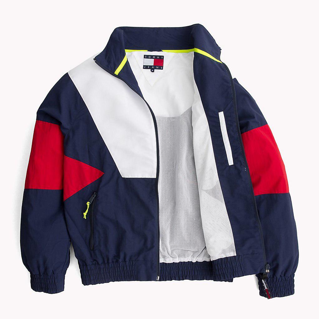 tommy jeans 90s track jacket