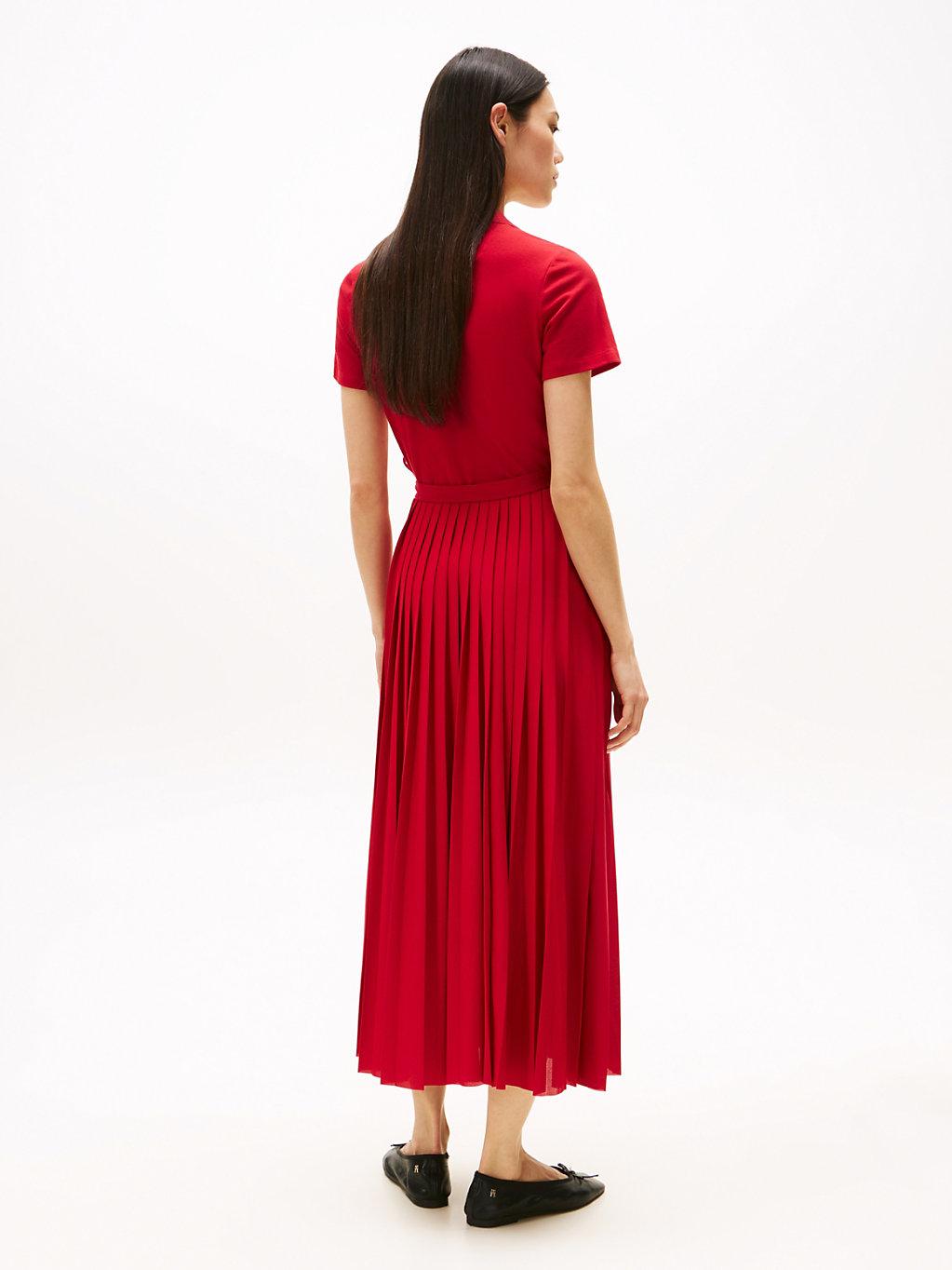 tommy hilfiger polo midi dress Zip Polo Midi Dress
