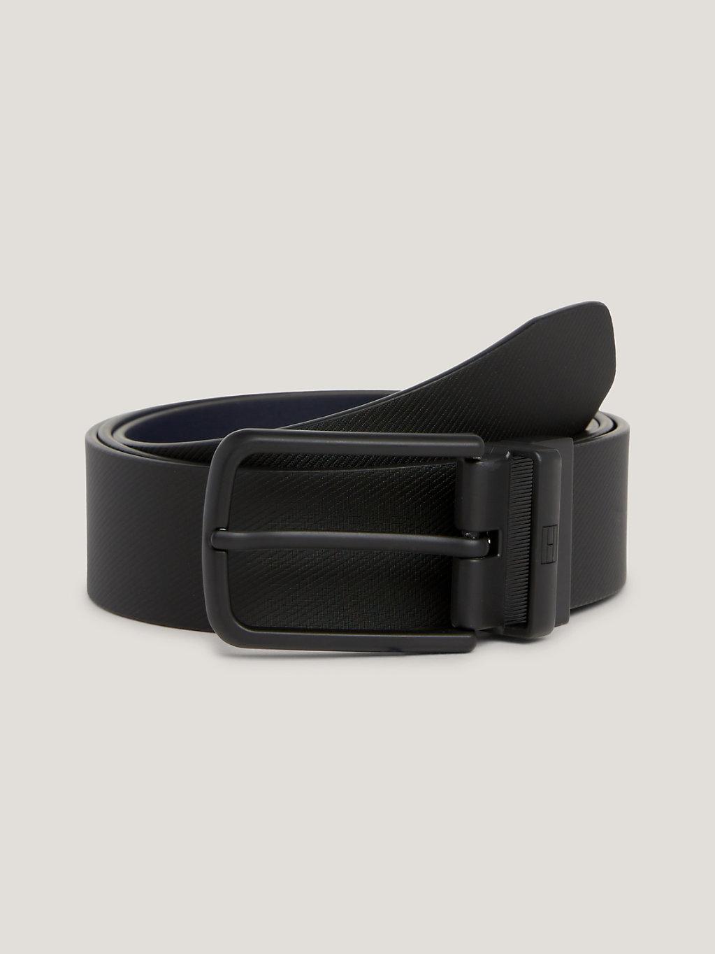 Tommy Hilfiger Th Tech Reversible Leather Belt in Black for Men | Lyst UK