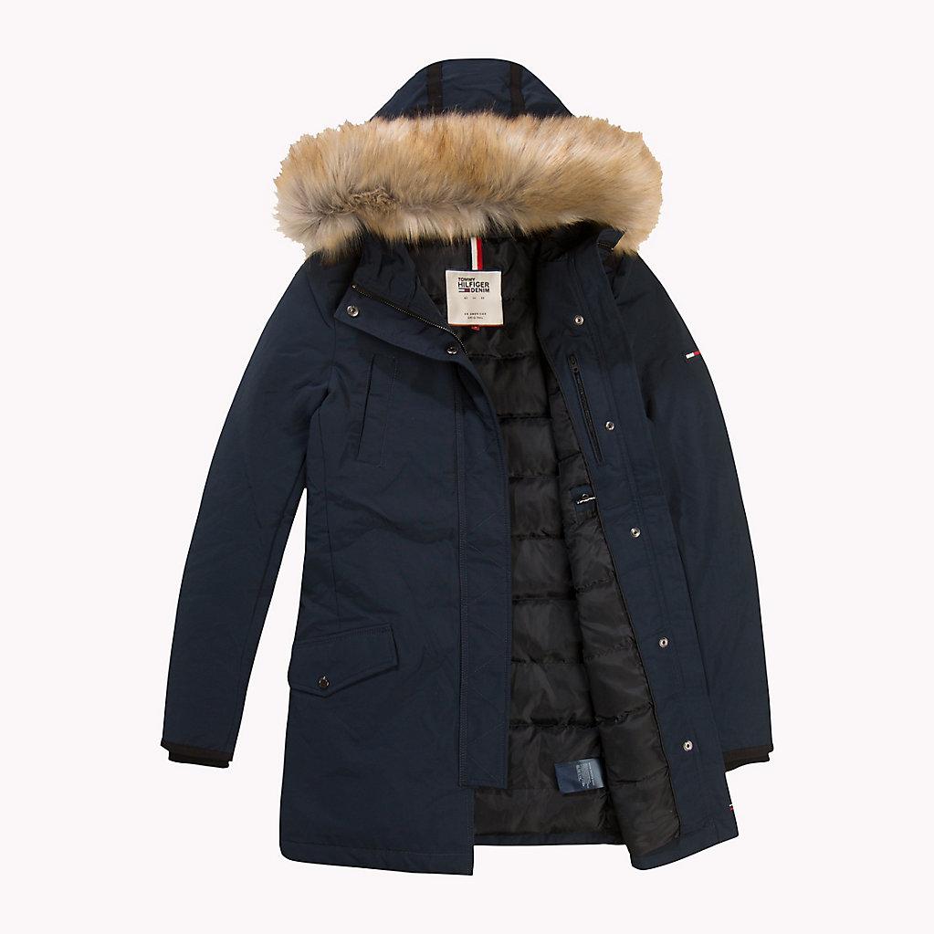 technical down jacket tommy hilfiger