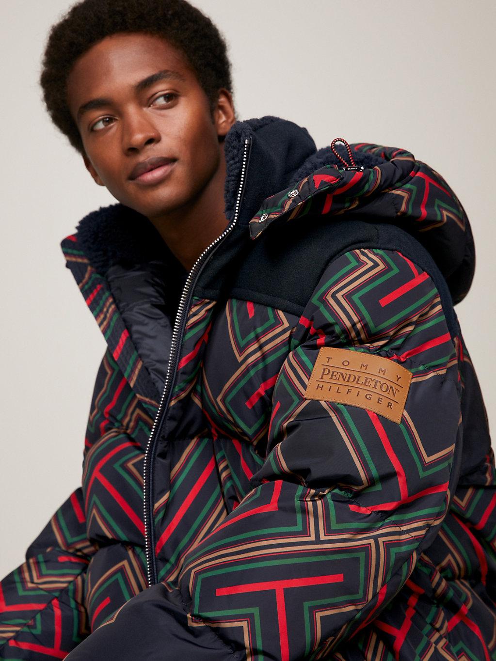 Tommy Hilfiger Tommy X Pendleton New York Stripe Th Monogram