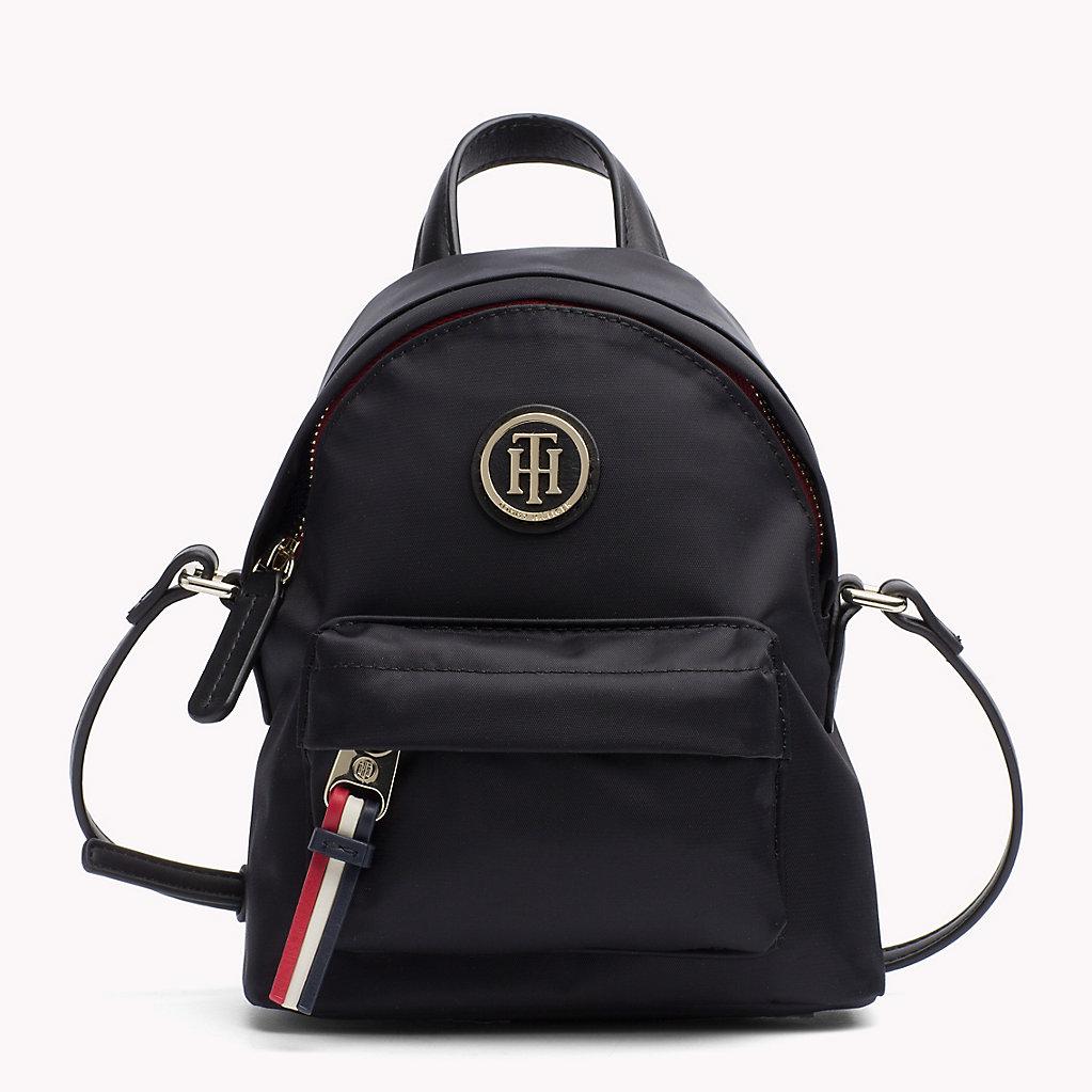 Tommy Hilfiger Synthetic Mini Backpack Crossover Bag in Black - Lyst