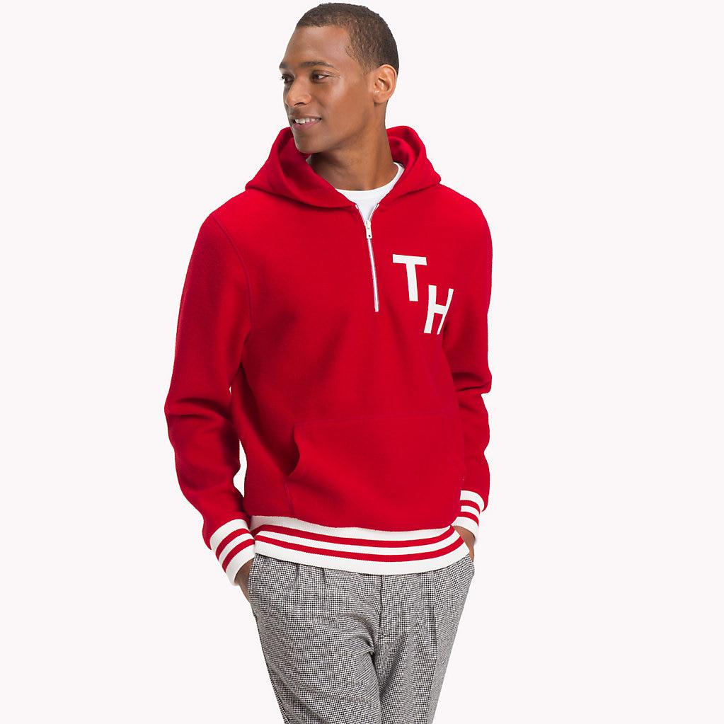 tommy hilfiger relaxed fit hoodie