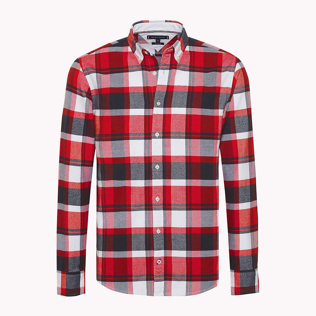 tommy hilfiger flannel jacket