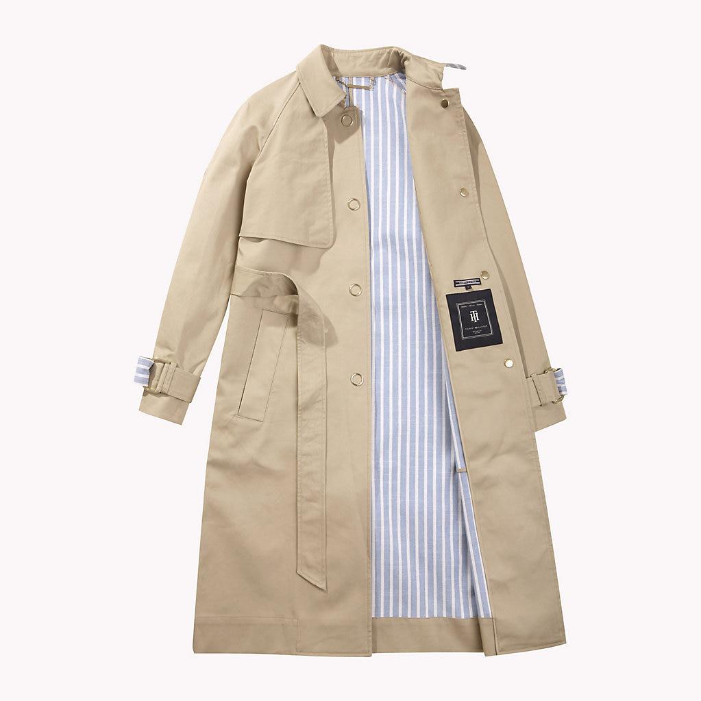 tommy hilfiger marilyn bonded trench
