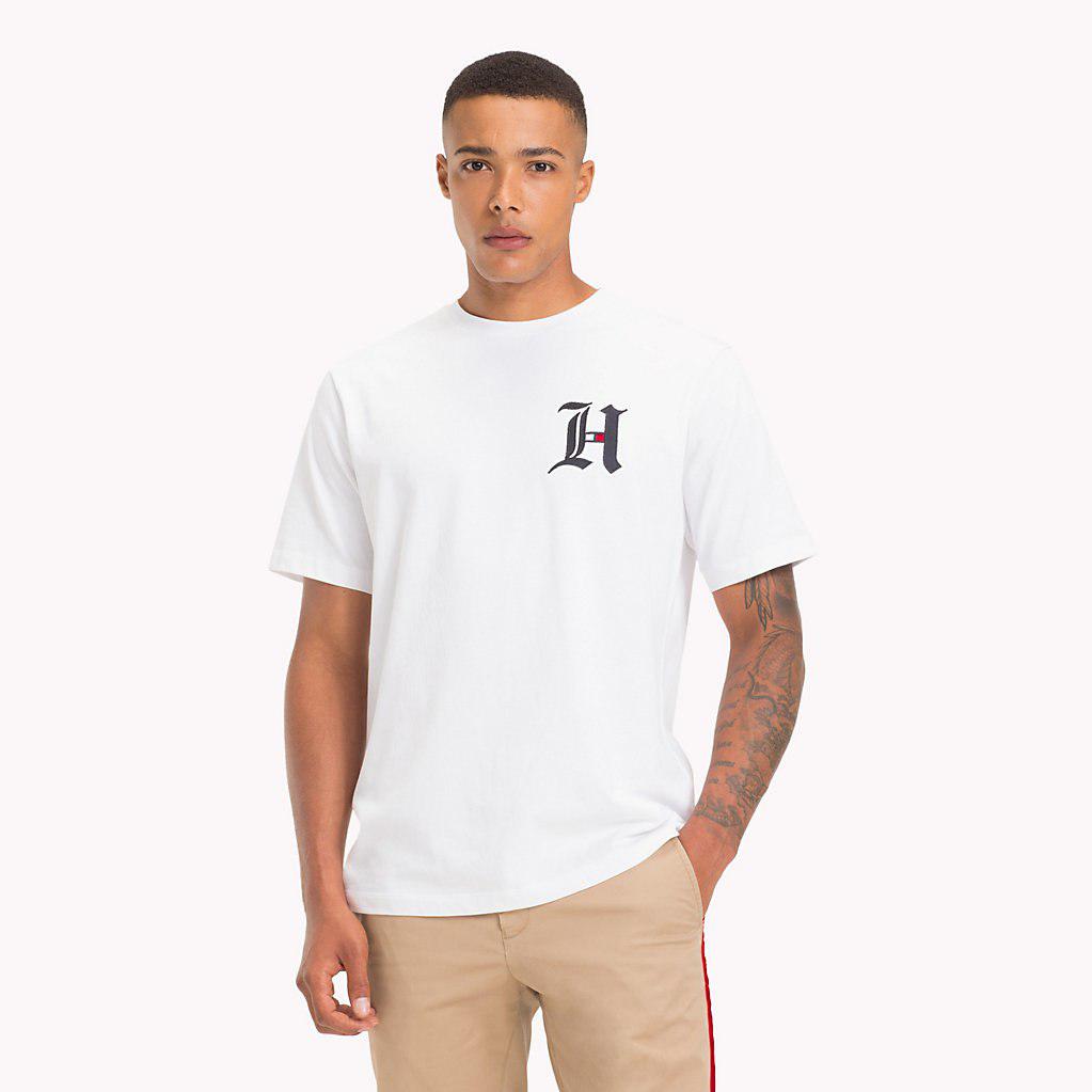 tommy x lewis hamilton oversized monogram t shirt