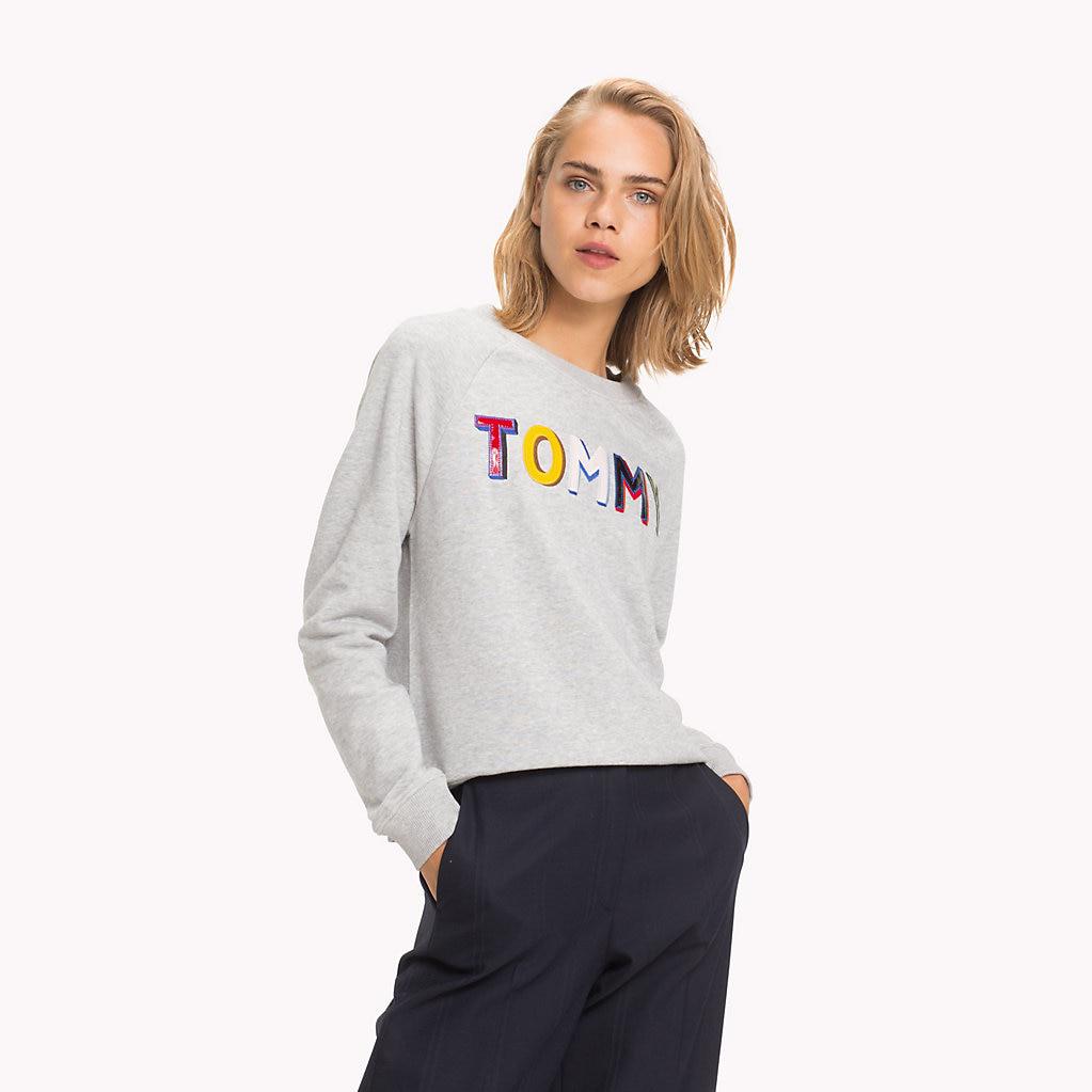 tommy oversized sweatshirt