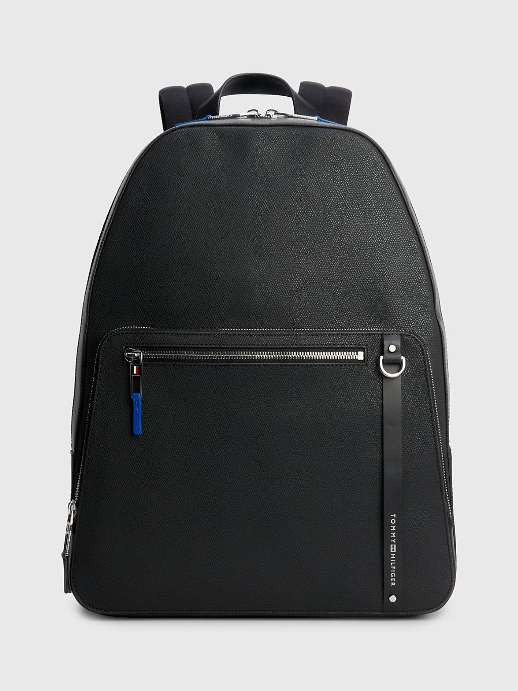 Tommy hilfiger leather backpack mens sale