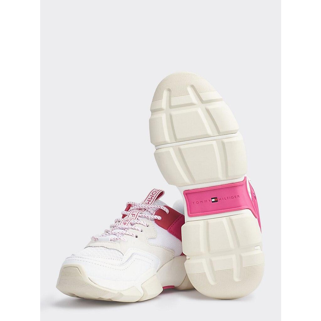 tommy hilfiger pop colour chunky trainer