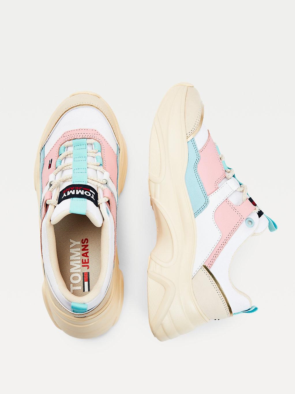 Tommy Hilfiger Synthetisch Lichtgewicht Sneaker Met Colour-pop in het  Naturel - Lyst