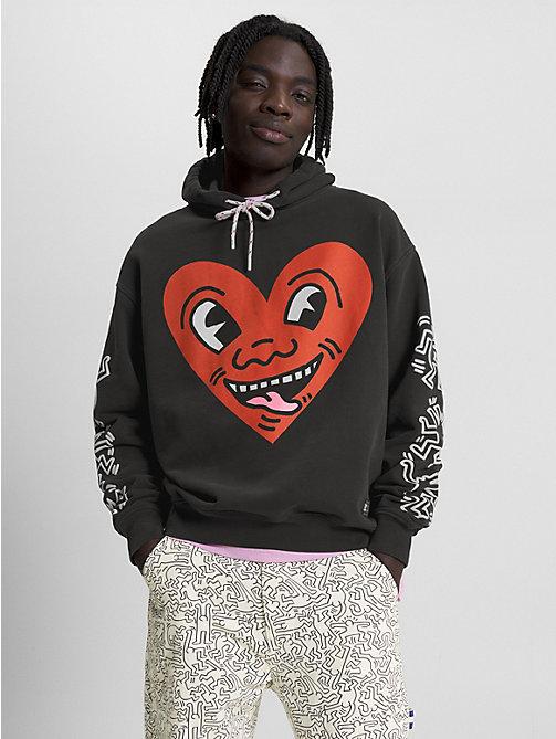 Sudadera Tommy x Keith Haring con capucha de diseño dual gender