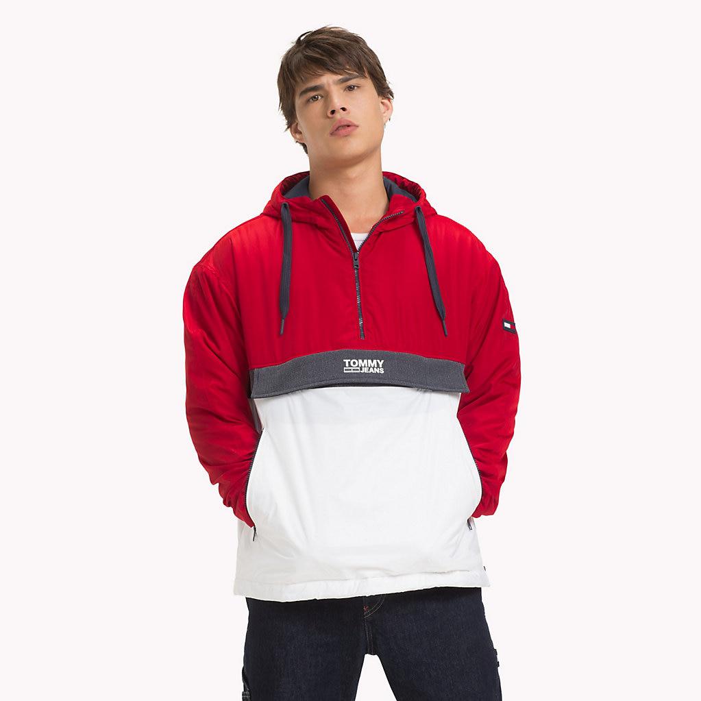 tommy hilfiger pullover windbreaker