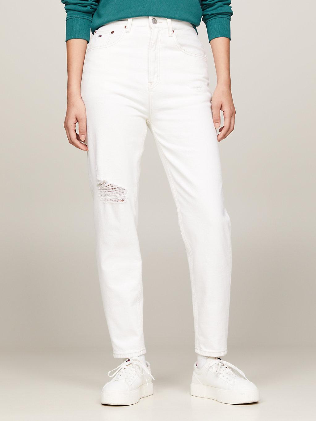 Jean mom online taille tres haute