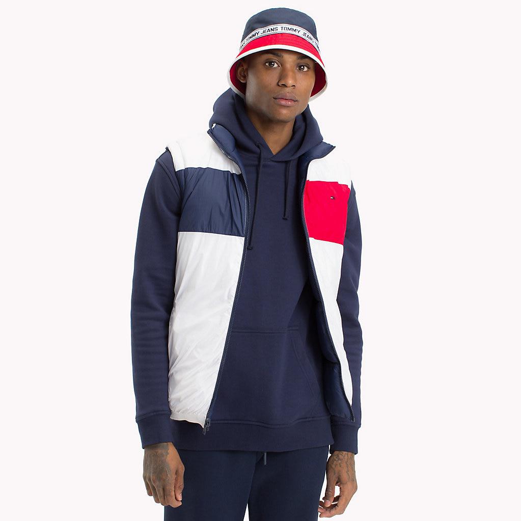 tommy jeans reversible gilet