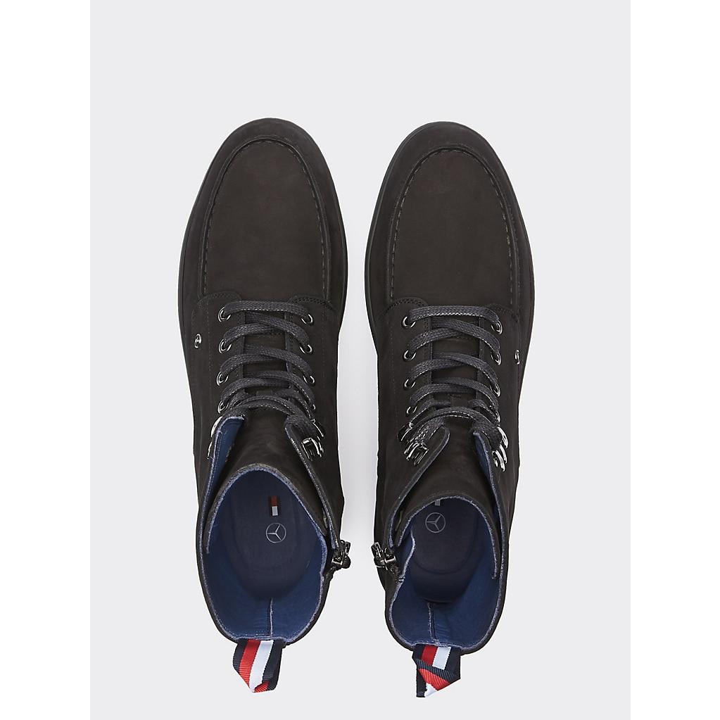 Tommy Hilfiger Tailored Doudoune MERCEDES-BENZ Non Stitch TT0TT06127 Gris  Regular Fit • Modivo.fr