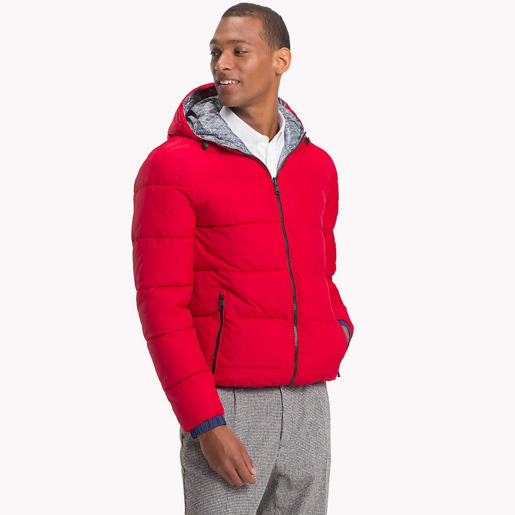 tommy hilfiger reversible hooded jacket