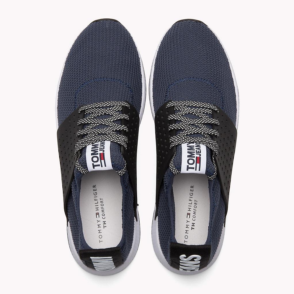 tommy jeans knit trainers