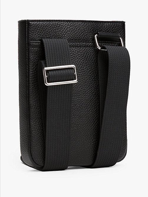 Tommy Hilfiger Genarbte Crossbody-Tasche Mit Metall-Logo in